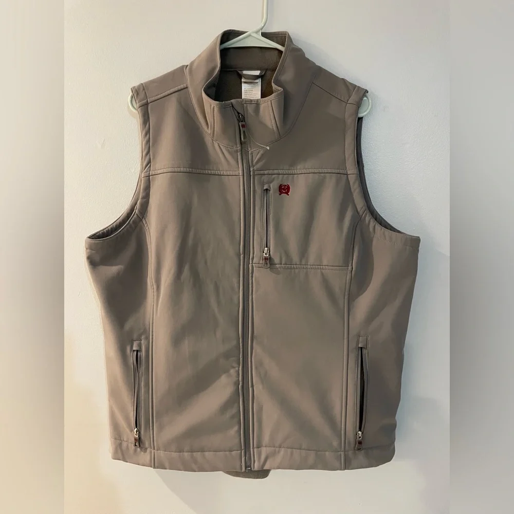 Cinch Western grey bonded Women’s Concealed Carry Canvas Vest XXL - Picture 1 of 7